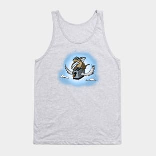 Flying Toaster Weasel Tank Top